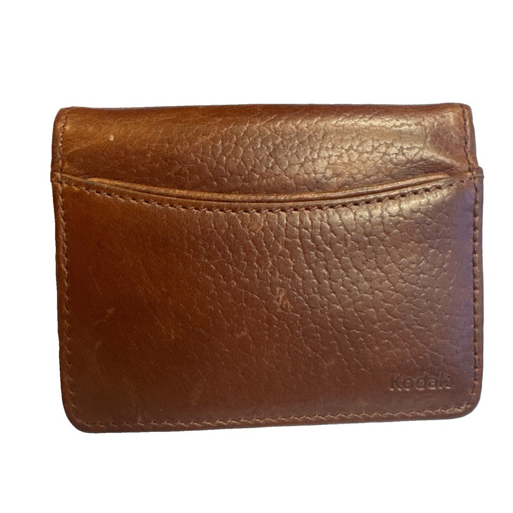 Kodak Leather Camera Case - Brown 3.25" x 4.25"